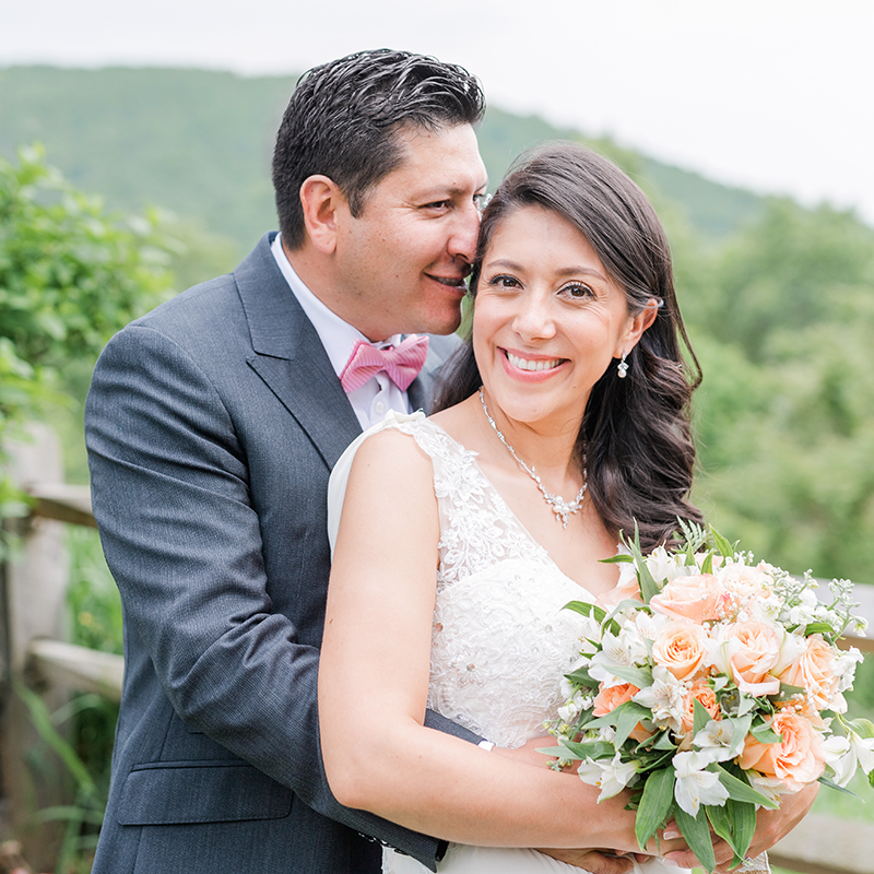 Wedding at Las Mananitas: Brewster, NY:
Karen and Pedro are married!